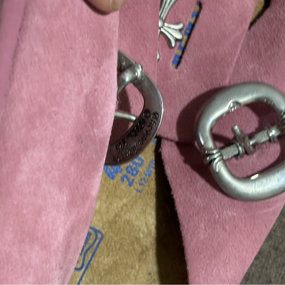 Chrome Birkenstocks